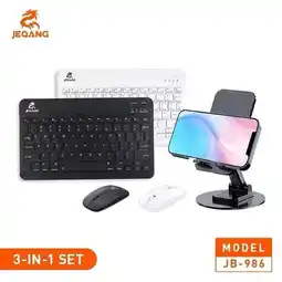 Falabella Combo 3 En 1 Inalambrico Teclado, Mouse Y Soporte Cel CT3-01 oferta