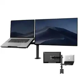 Falabella Soporte Brazo Doble para Monitor Notebook Linkon Escritorio oferta