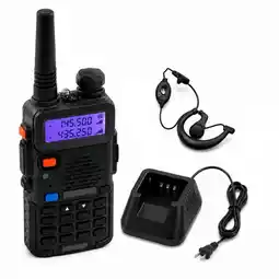Falabella Radio Portátil Baofeng Uv-82 Dual Banda UHF/VHF Pantalla Negro X 1 Unidad oferta