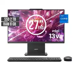 Falabella TODO EN UNO INTEL CORE I7-13620H SSD 2TB RAM 8GB LED 27 FHD 100Hz oferta