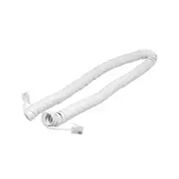 Falabella Cable Para Teléfono De 4.5 M Blanco En Espiral oferta