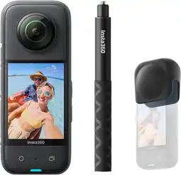 Falabella X3 - Cámara de acción 360 + Palo de selfie invisible + Tapa lente oferta