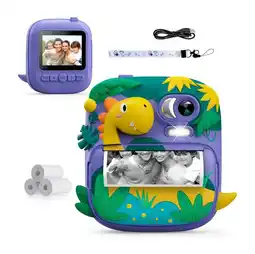 Falabella Camara Infantil Impresion Instantanea Dinosaurio Portable oferta