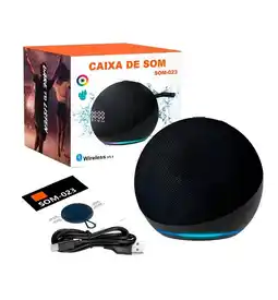 Falabella Parlante Bluetooth Tws Som-023 Luz Led Rgb Portátil oferta