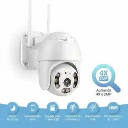 Falabella Cámara De Seguridad Exterior Wifi 1080p Domo Visión Nocturna oferta