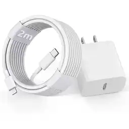 Falabella Cargador 25w+cable 2m USB-USB-C COMPATIBLE para Phone 15 16 17 18 oferta