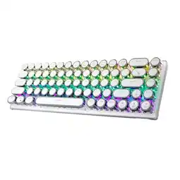 Falabella Teclado Mecánico Retro Vintage Gamer Led Rgb K400 Pro oferta