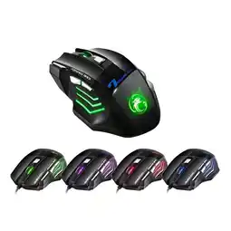 Falabella Mouse Gamer 7 Botones 6000 Dpi Led Rgb Botón X7 Pc oferta