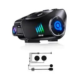 Falabella Intercomunicador Casco Moto Q28-2x Cámara Hd 1080p Wifi oferta