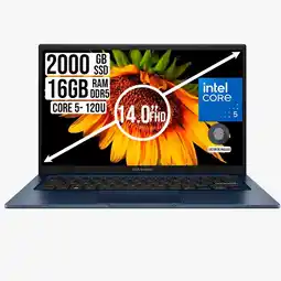 Falabella Portatil Vivobook 14 Intel Core 5 120U Ram 16GB SSD 2TB LED FHD 14 oferta