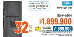 Ktronix Mabe nevera 394 litros oferta