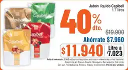 Ktronix Jabón líquido Capibell oferta