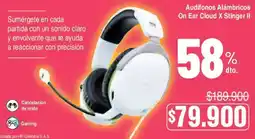 Ktronix Audífonos Alámbricos On Ear Cloud X Stinger II oferta