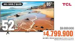 Ktronix Tcl tv 85" oferta