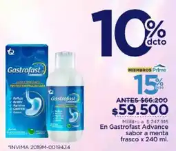 FarmaTodo Gastrofast advance oferta