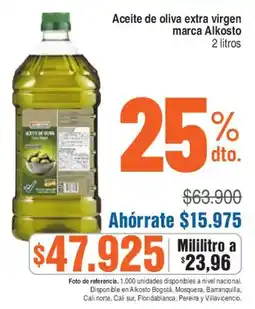 Ktronix Alkosto aceite de oliva extra virgen oferta