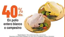 Ktronix Pollo entero blanco o campesino oferta