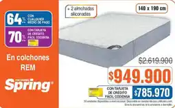 Ktronix Spring colchones REM oferta