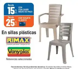 Ktronix Rimax sillas plásticas oferta