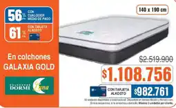 Ktronix Galaxia Gold En colchones oferta