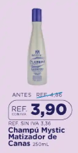 FarmaTodo Mystic champú matizador de canas oferta