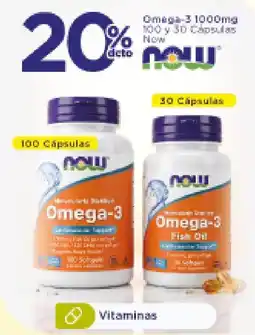 FarmaTodo Now omega-3 oferta