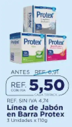 FarmaTodo Protex Línea de Jabón en Barra oferta