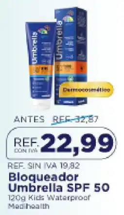 FarmaTodo Umbrella bloqueador spf 50 oferta