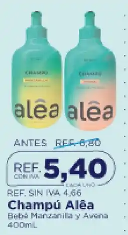 FarmaTodo Alea champú oferta