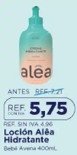 FarmaTodo Aléa loción hidratante bebé avena oferta