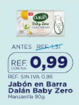 FarmaTodo Dalán Jabón en Barra Dalán Baby Zero Manzanilla oferta