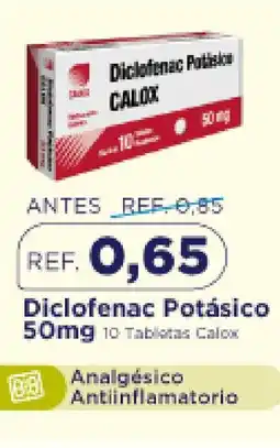 FarmaTodo Calox diclofenac potásico 50mg oferta