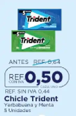 FarmaTodo Chicle Trident oferta