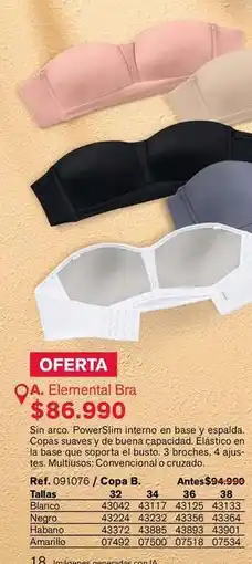 Leonisa Arco - a. elemental bra oferta