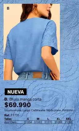 Leonisa Blusa manga corta oferta