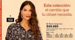 Leonisa Blusa manga sisa oferta