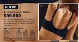 Leonisa Arco - a. brasier súper natural ref. 091184 / copa b oferta