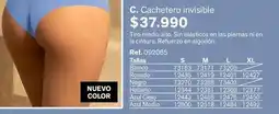 Leonisa Cielo - c. cachetero invisible oferta