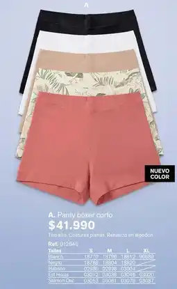 Leonisa Panty boxer corto oferta