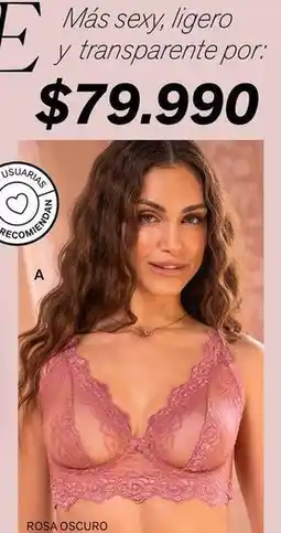 Leonisa Más sexy, ligero y transparente oferta