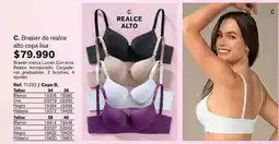 Leonisa Arco - c. brasier de realce alto copa lisa oferta