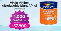 Easy Pintuco vinilo viniltex ultralavable blanc oferta