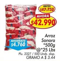 Mercapava Arroz Sonora oferta