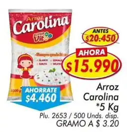Mercapava Arroz Carolina oferta