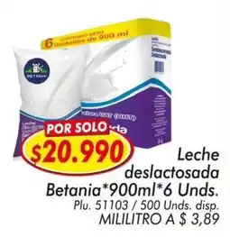 Mercapava Leche deslactosada Betania oferta