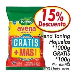 Mercapava Toning avena hojuelas oferta