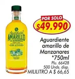 Mercapava Aguardiente amarillo de manzanares oferta