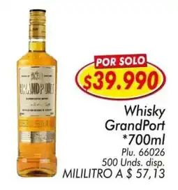Mercapava Whisky GrandPort oferta