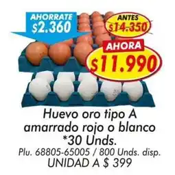 Mercapava Huevo oro tipo A oferta