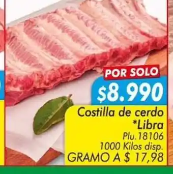 Costilla de cerdo